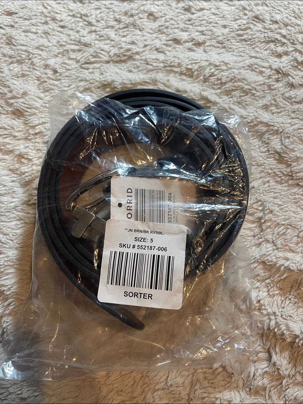 Torrid reversible belt size 5x NEW